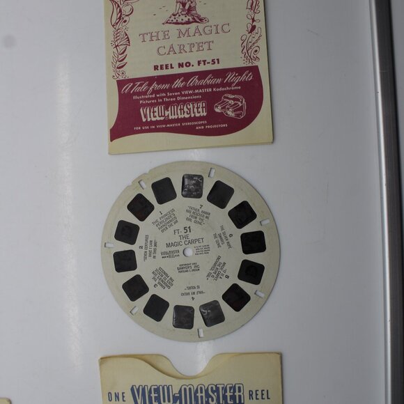 19 Vintage 1940s-50s Sawyers Single View-Master Reels Fairy Tales Hawaii Flowers - Picture 9 of 16